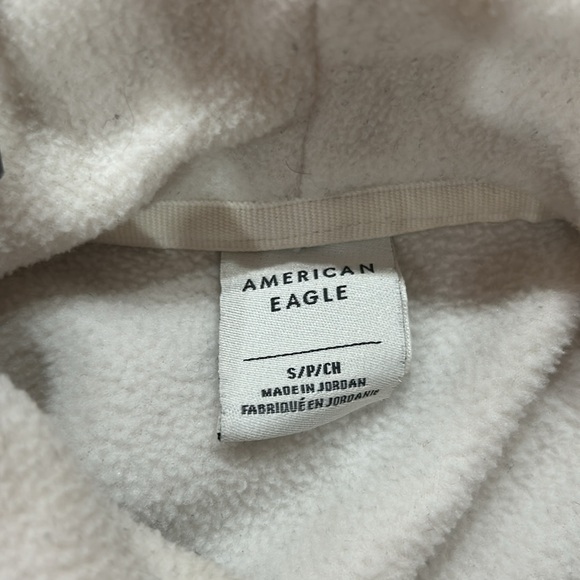 American Eagle men’s size small hoodie fuzzy - Picture 4 of 4